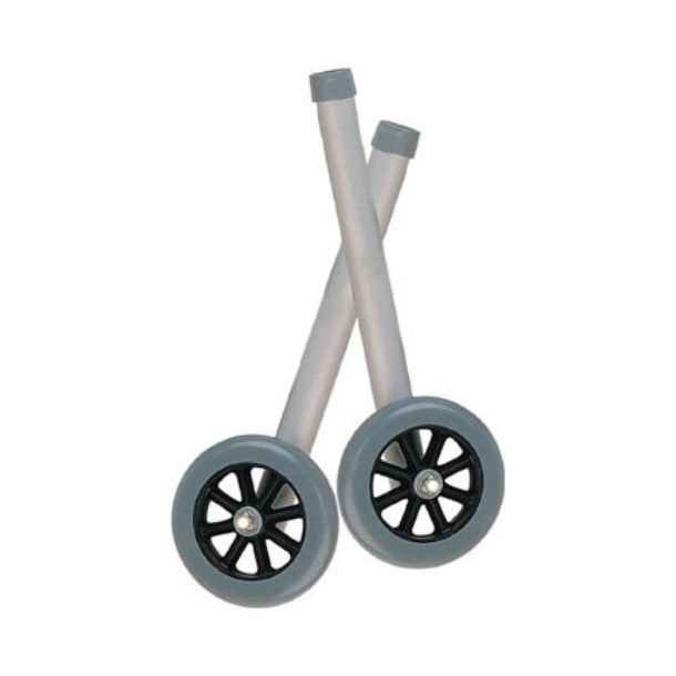 Wheels for Walkers with Back Glides 