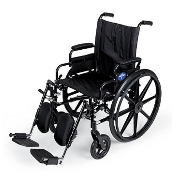 Elevating leg Rests on the K3 Wheelchair.