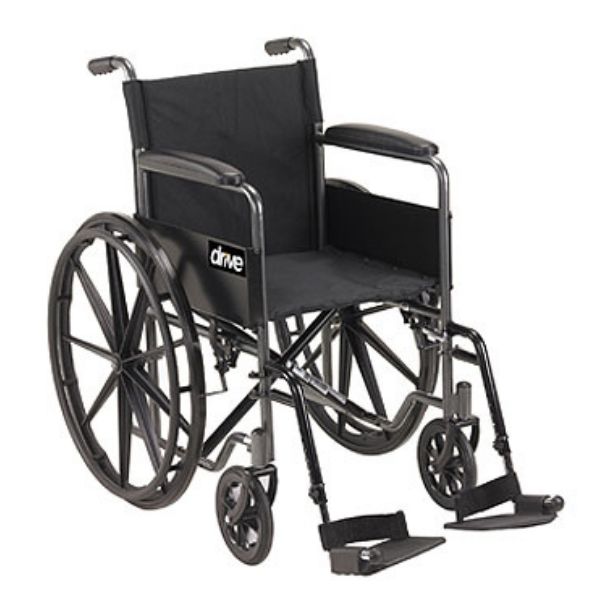 Sport Wheelchair in Silver 