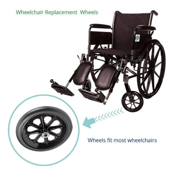 Caster Wheels Replacement for Wheelchairs