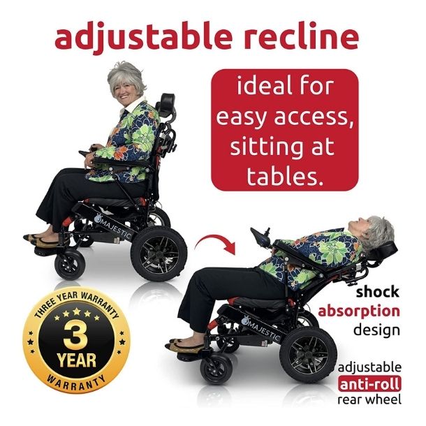 Foldable Power Assist Wheelchair