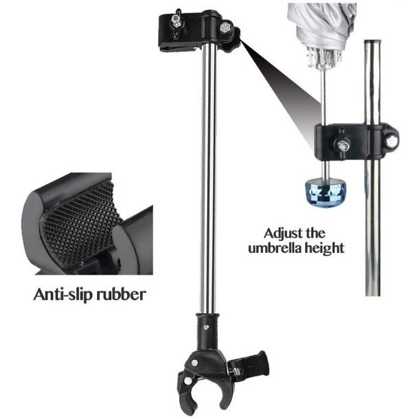 Umbrella Mount Stand For Wheelchairs