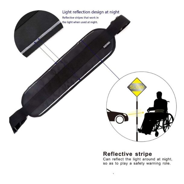 Fixed Wheelchair Seat Belt Strap