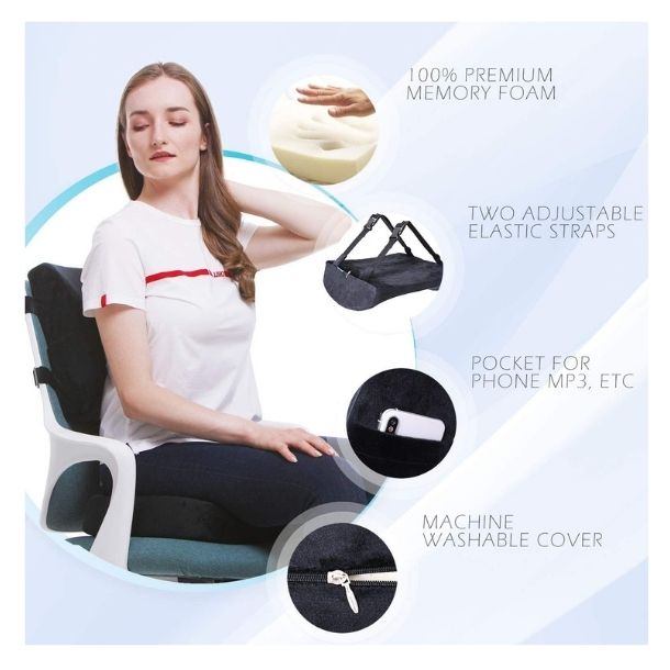 Orthopedic lateral Support Pillow For Wheelchair