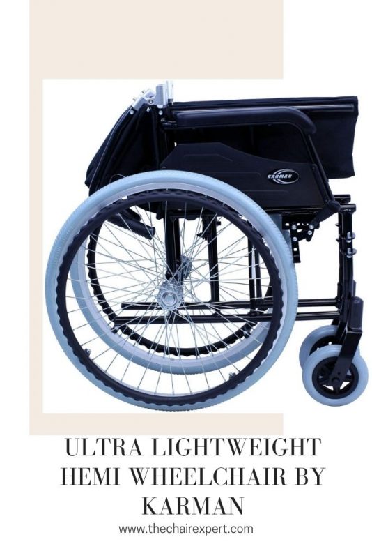 Ultra Lightweight Hemi Wheelchair By Karman